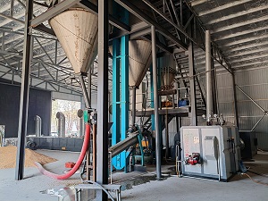 河北石家莊玉米壓片機現場(chǎng)